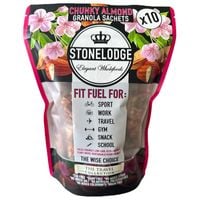 Stonelodge Chunky Almond Granola Sachets (10s)